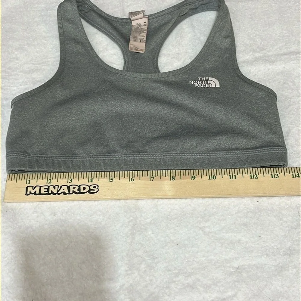 The North Face Athletic Racerback Sports‎ Bra Womens Size Large Grey